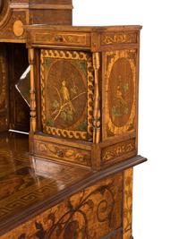 An Inlaid and Marquetry Writing Desk