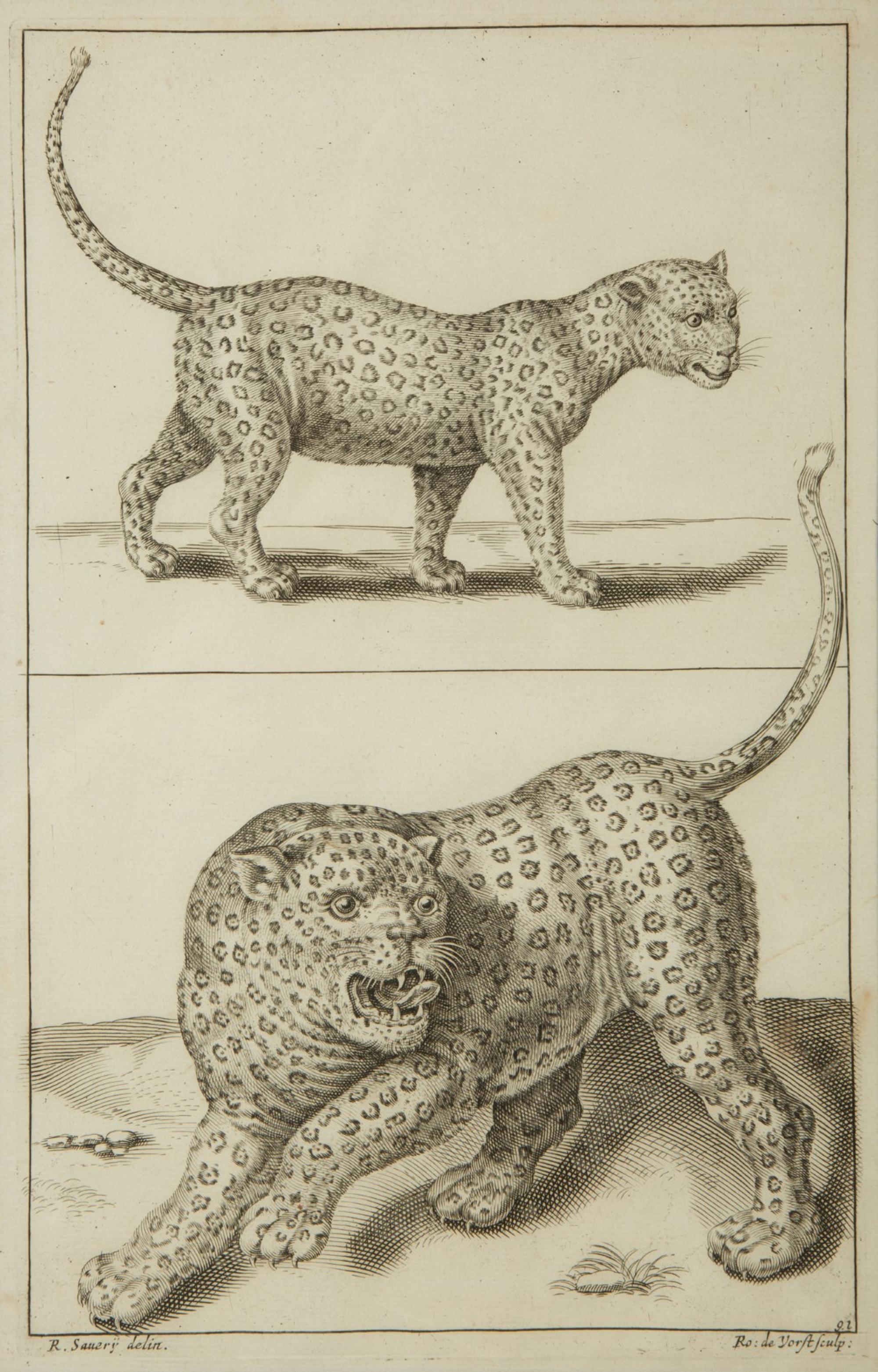 A Group of Ten Framed Continental Engravings — 18TH/19TH CENTURY