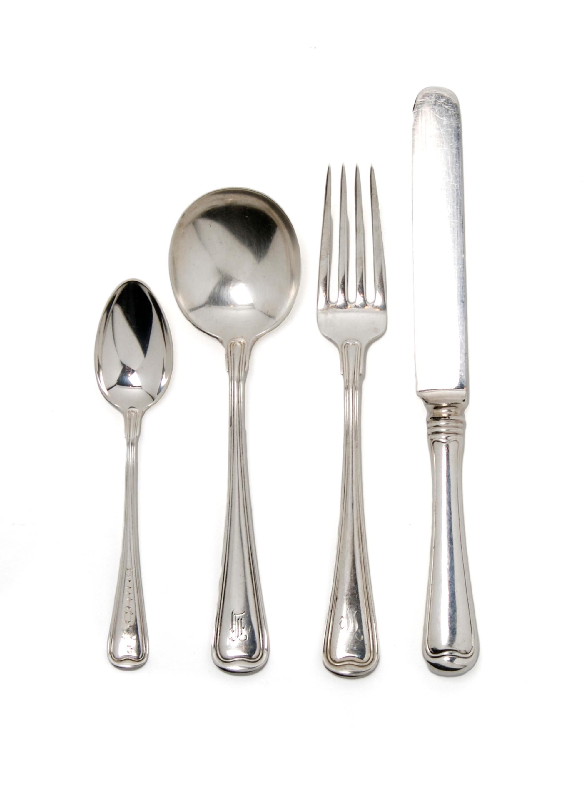 A Partial Set of American Sterling Silver Flatware, Gorham,