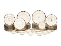 A Minton Porcelain Dinner Service