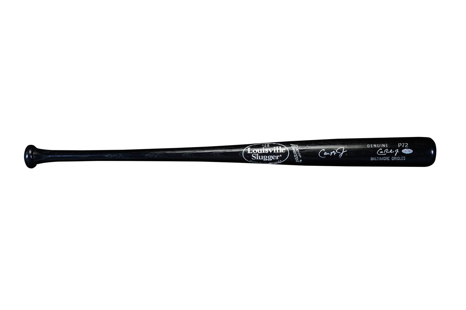 A Cal Ripken Jr. Signed Baseball Bat (Steiner)