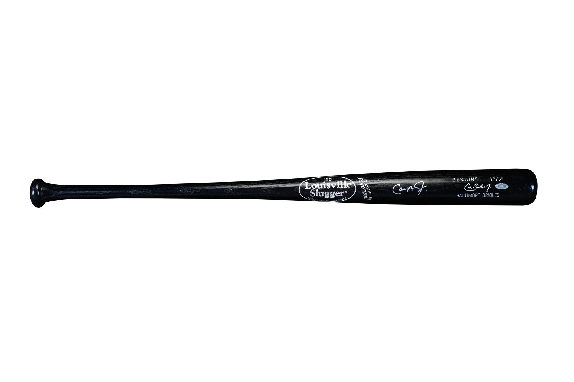 A Cal Ripken Jr. Signed Baseball Bat (Steiner)