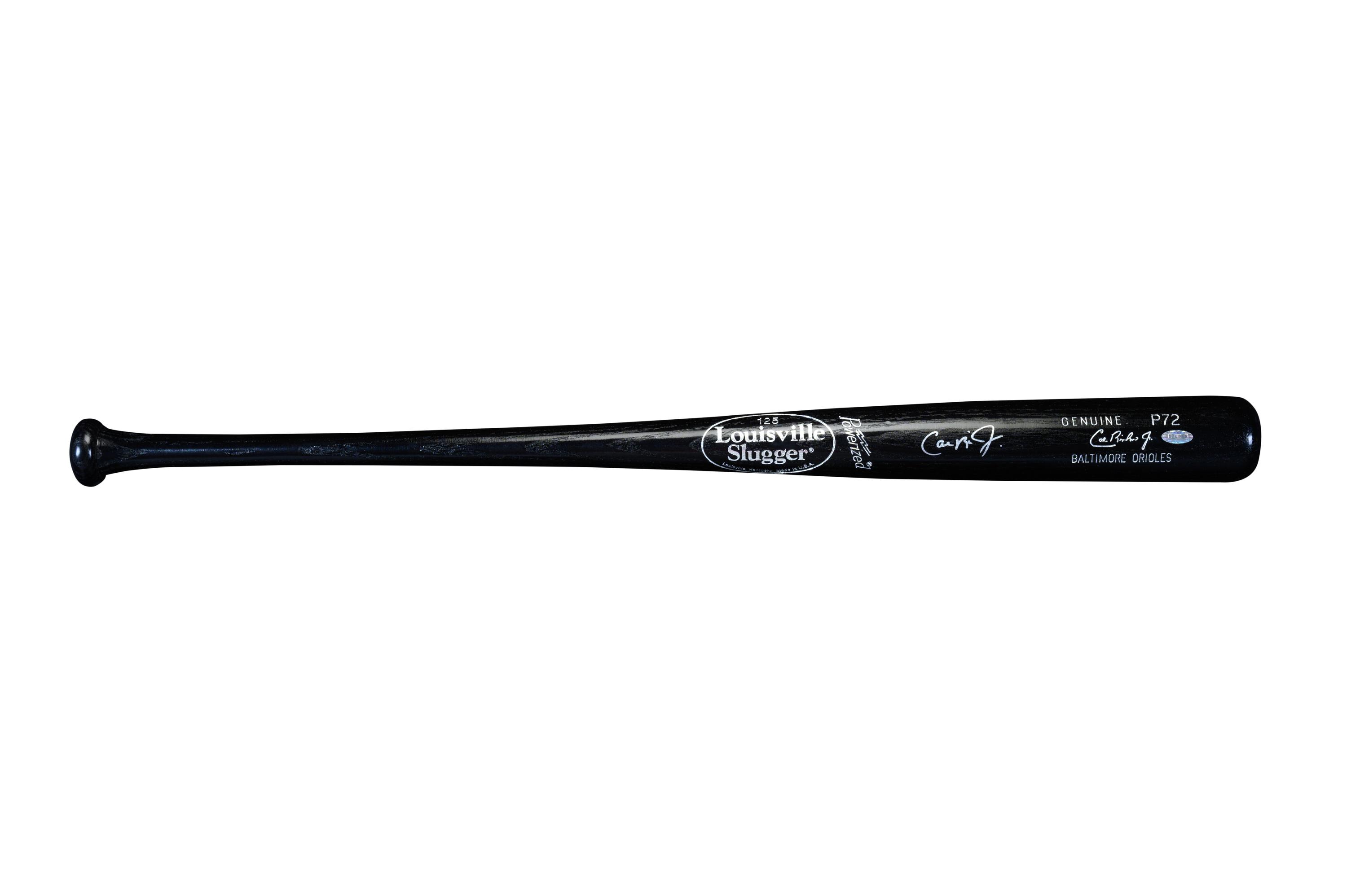A Cal Ripken Jr. Signed Baseball Bat (Steiner)