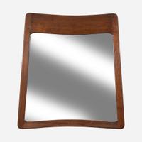 Attributed to Jens Risom (Danish-American, 1916-2016) Wall Mirror, USA, circa 1960