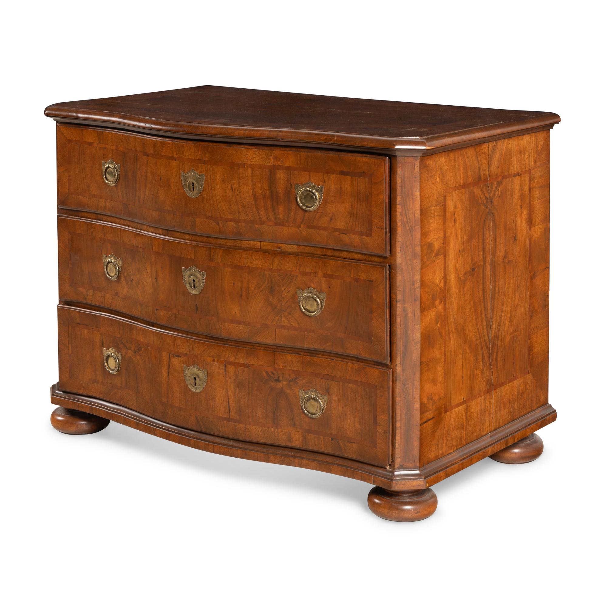 An Austrian Walnut Commode