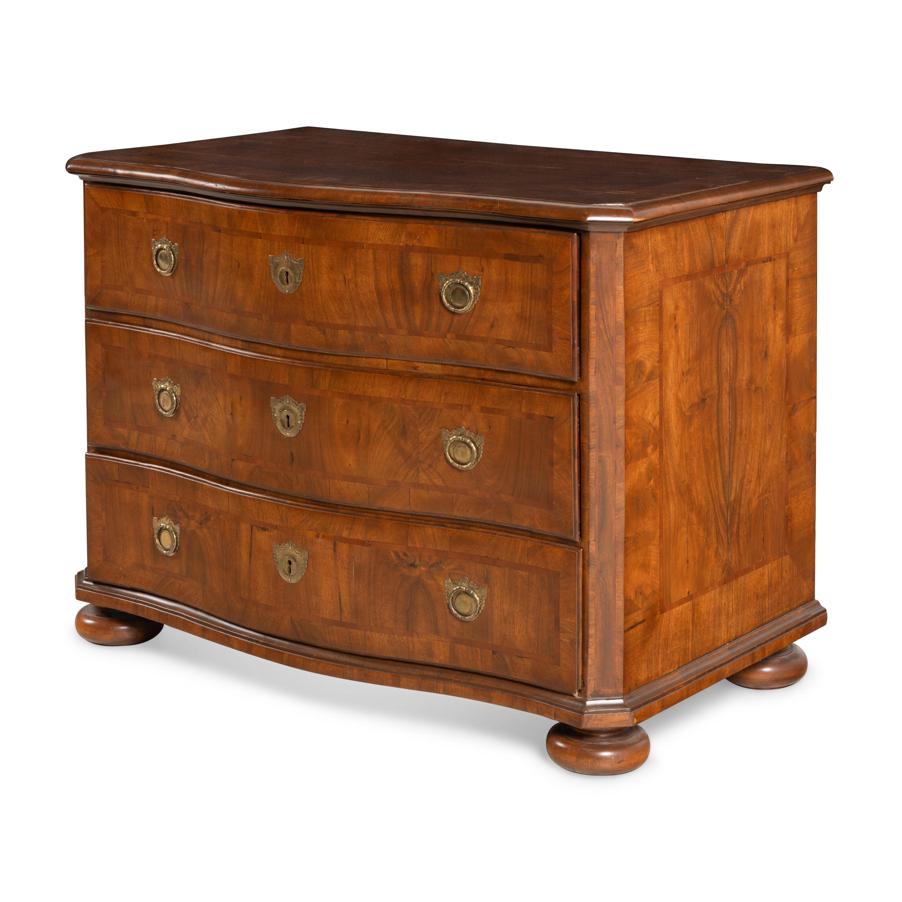 An Austrian Walnut Commode