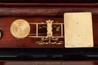 An English Brass-Mounted Mahogany Thornhill's Imperial Writing Cabinet