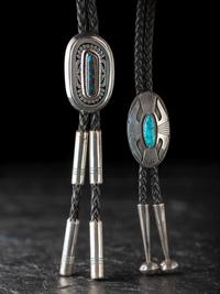 Sterling Silver and Turquoise Bolo Ties