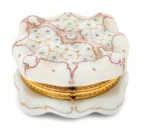 A Wavecrest Glass Dresser Box