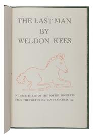 [GRABHORN PRINTING]. KEES, Weldon (1914-1955). The Last Man . San Francisco: The Colt Press, 1943.