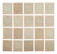 [NATIVE AMERICANS]. 180+ items, incl. RPPCs & "Indian Chewing Gum" cards.