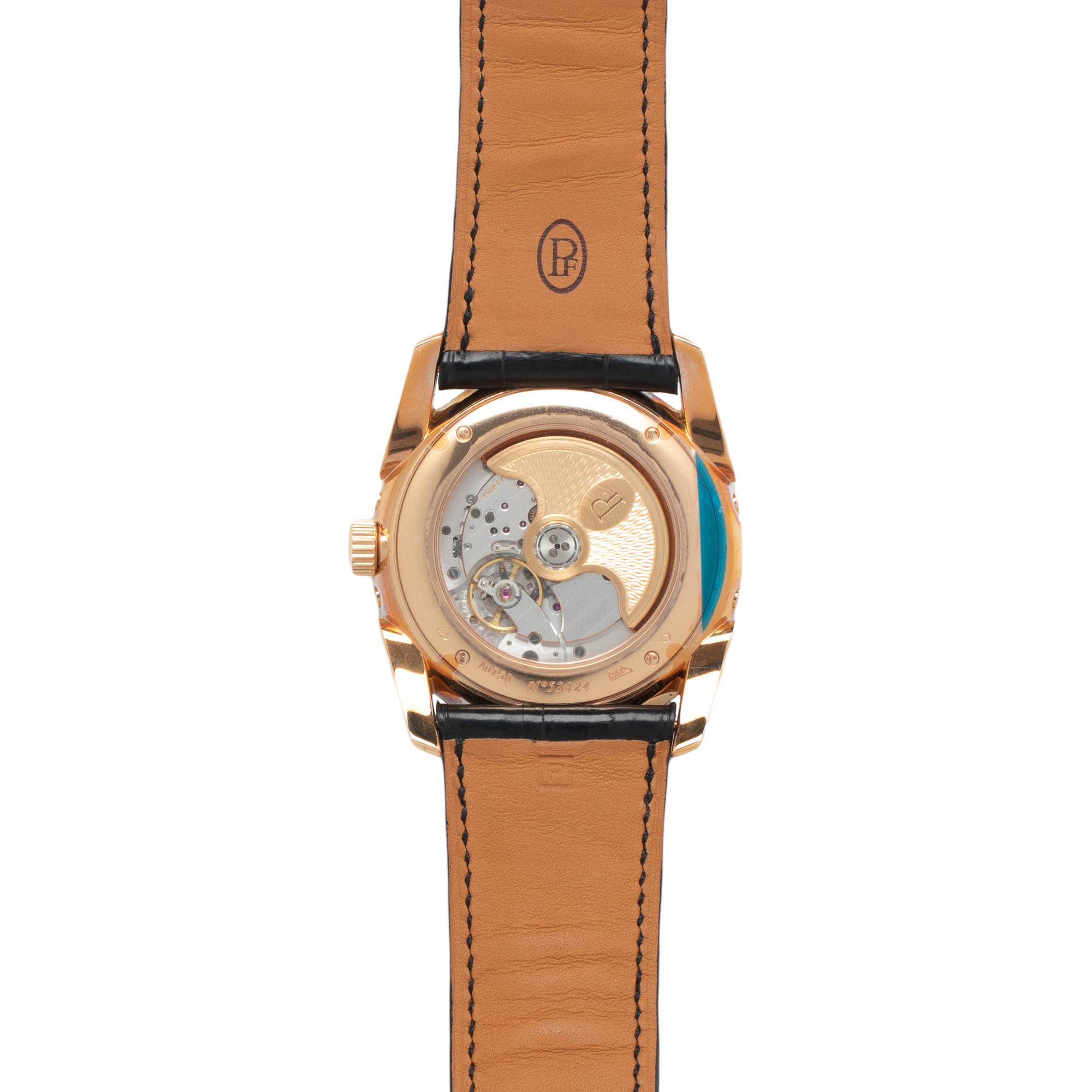 PARMIGIANI FLEURIER, REF. PFC272-1000200-HA1441 18K PINK GOLD 'TONDA QUATOR' RETROGRADE ANNUAL CALENDAR WRISTWATCH