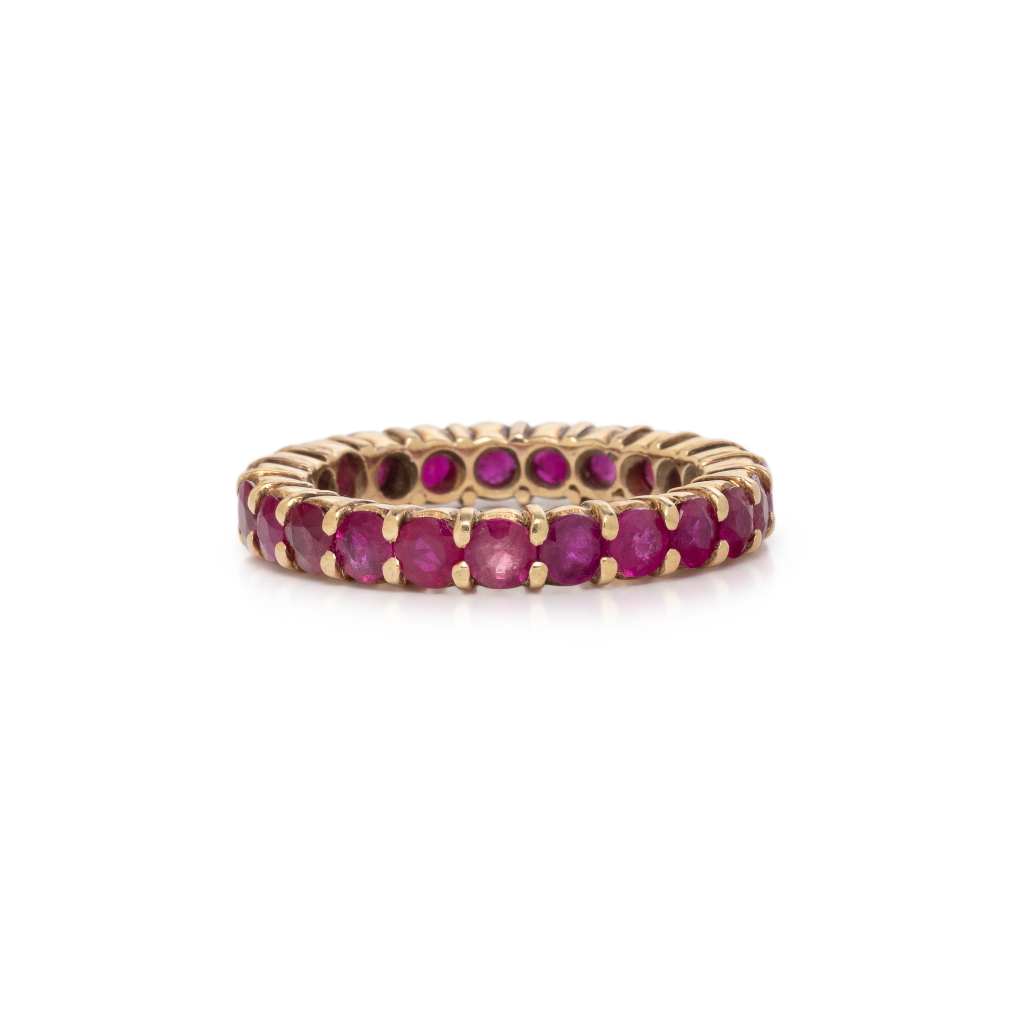 RUBY ETERNITY BAND