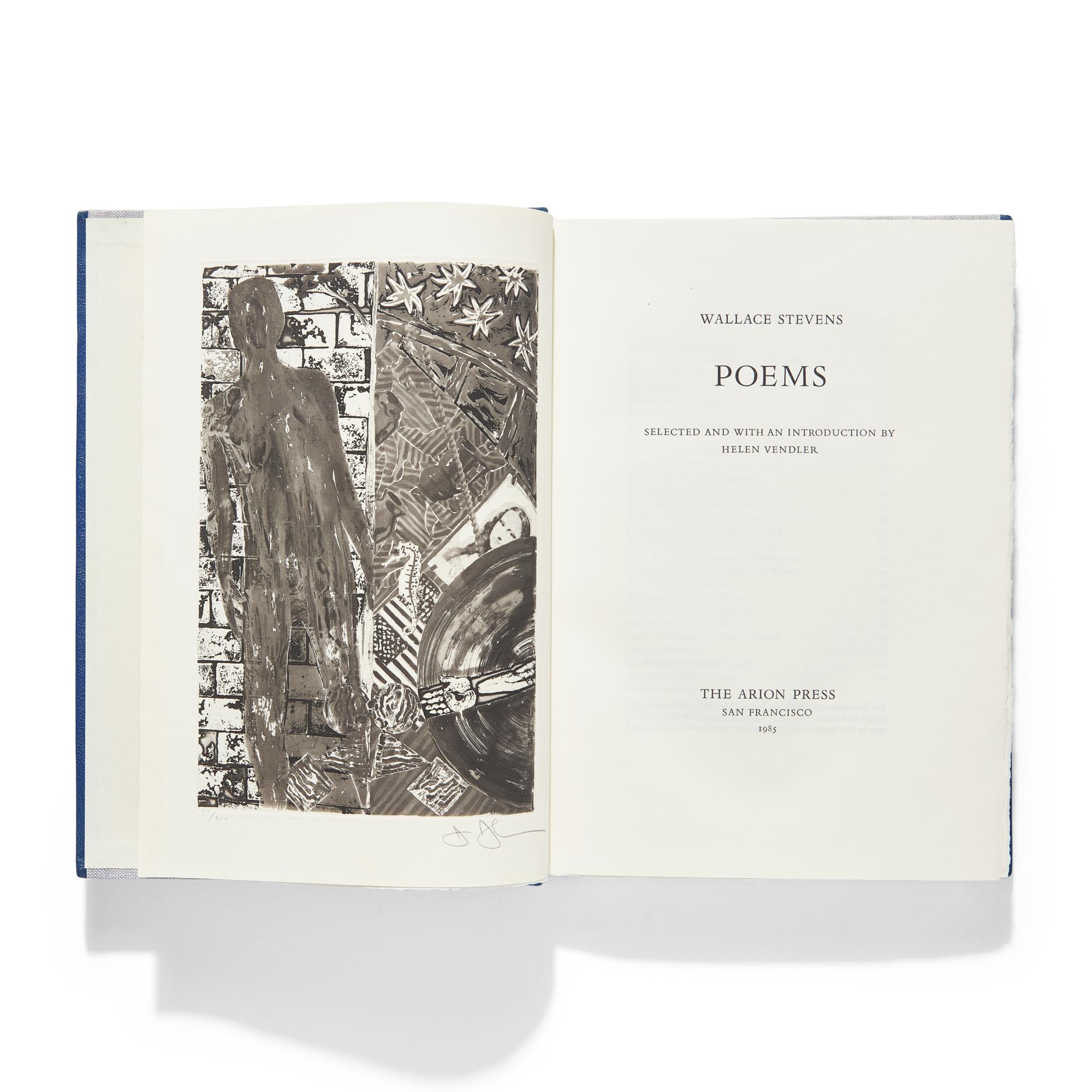 Jasper Johns (American, b. 1930) — Poems , 1985