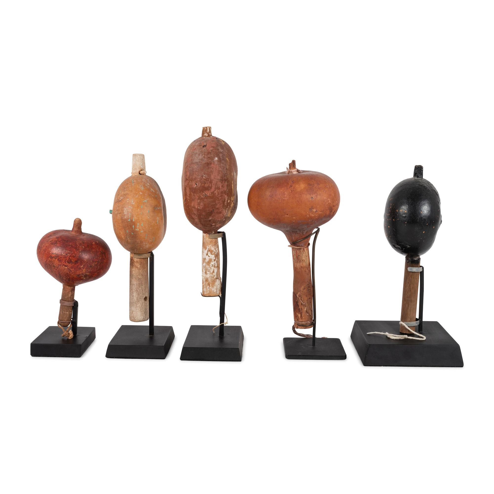Pueblo Gourd Rattles