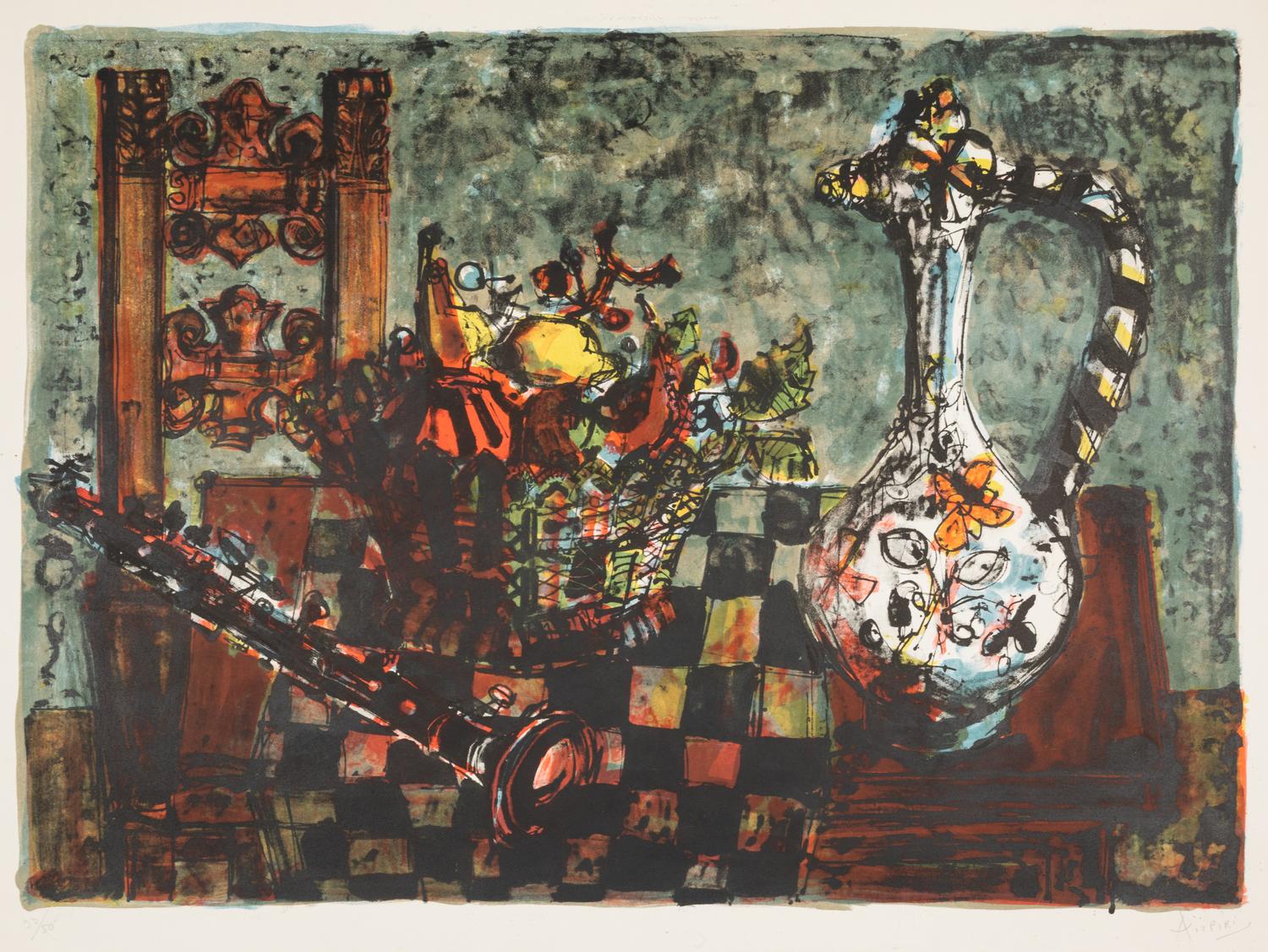 Paul Aizpiri, (French, 1919-2016), Still Life