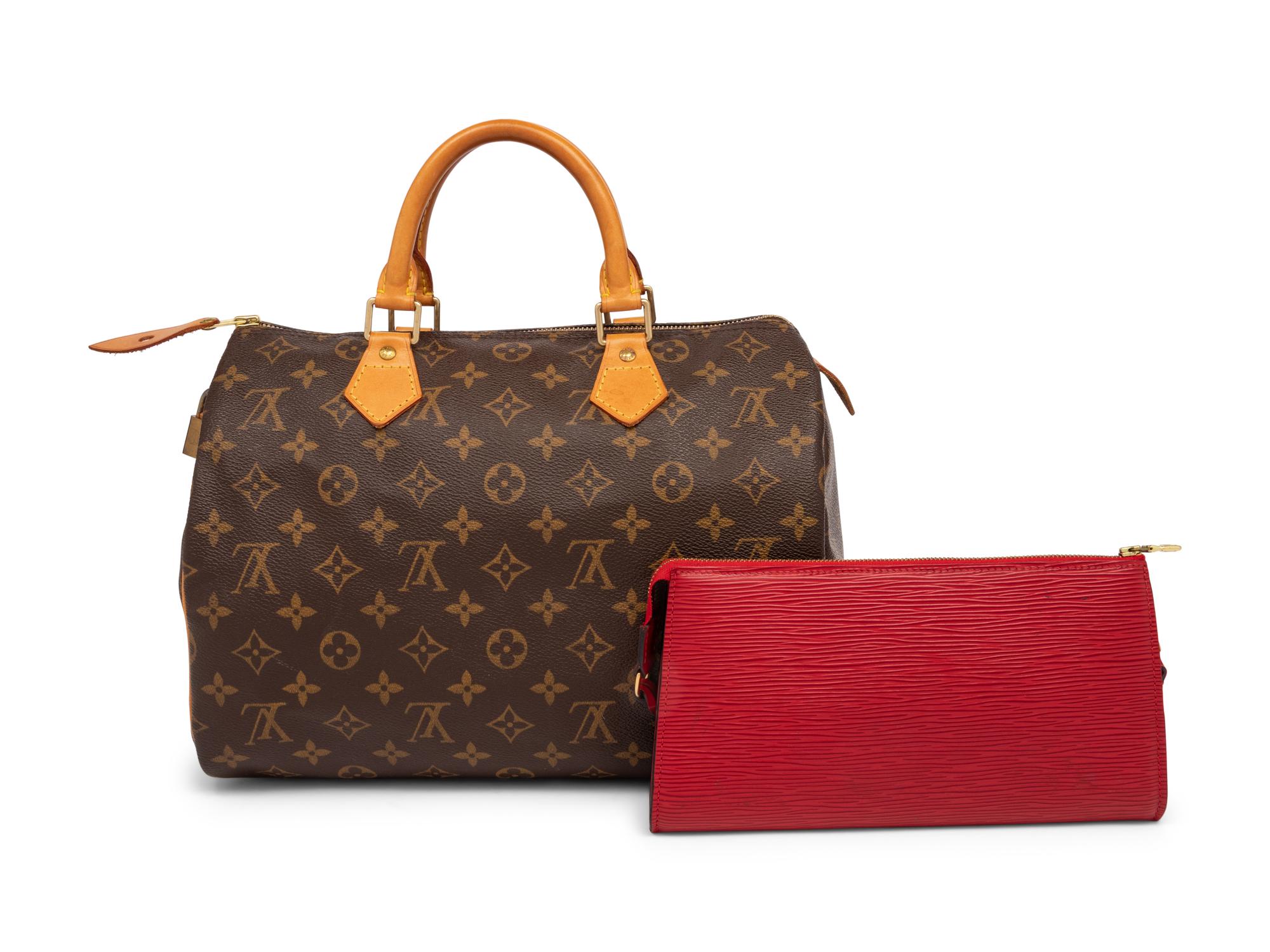 Louis Vuitton Speedy 30 and Zip Pochette, 2003-01