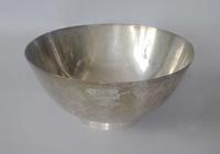Sterling silver bowl tiffany & co., new york, ny, 20th century