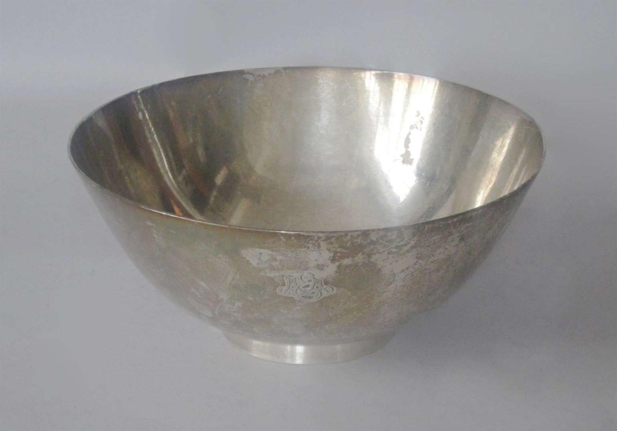 Sterling silver bowl tiffany & co., new york, ny, 20th century
