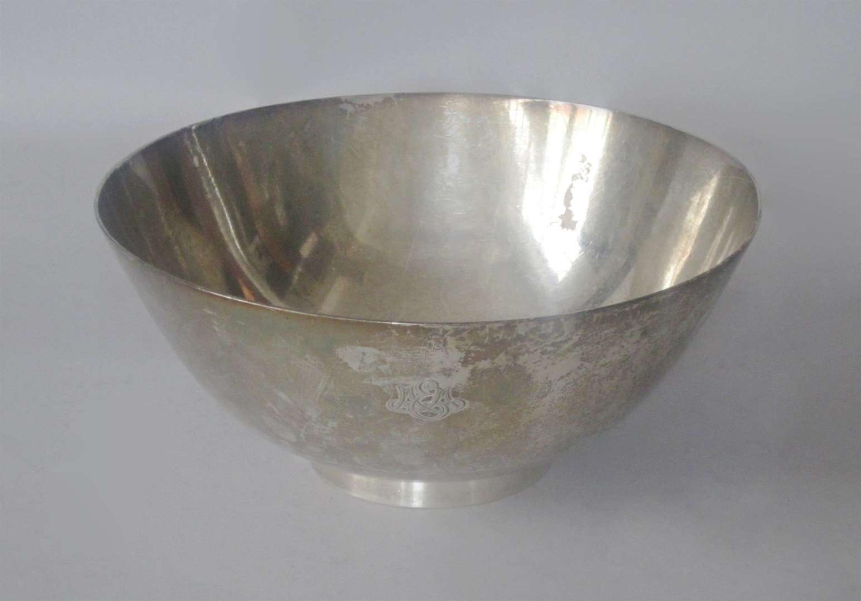 Sterling silver bowl tiffany & co., new york, ny, 20th century