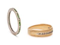 COLLECTION OF DIAMOND RINGS