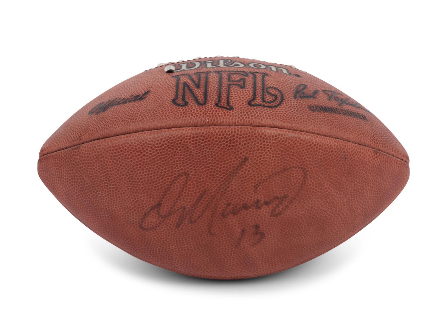 A Dan Marino Signed Autograph Wilson NFL Football (Beckett Authentication Services BAS Certified, Upper Deck Authenticated),
