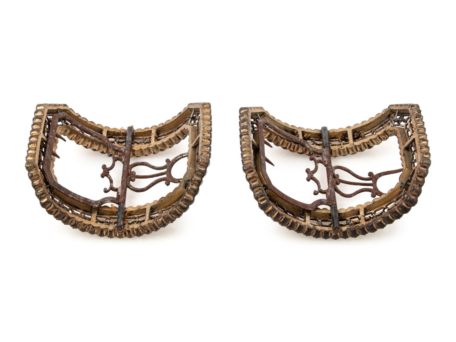 A Pair of Shoe Buckles with Bracelet, 18th Century
