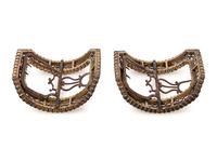 A Pair of Shoe Buckles with Bracelet, 18th Century