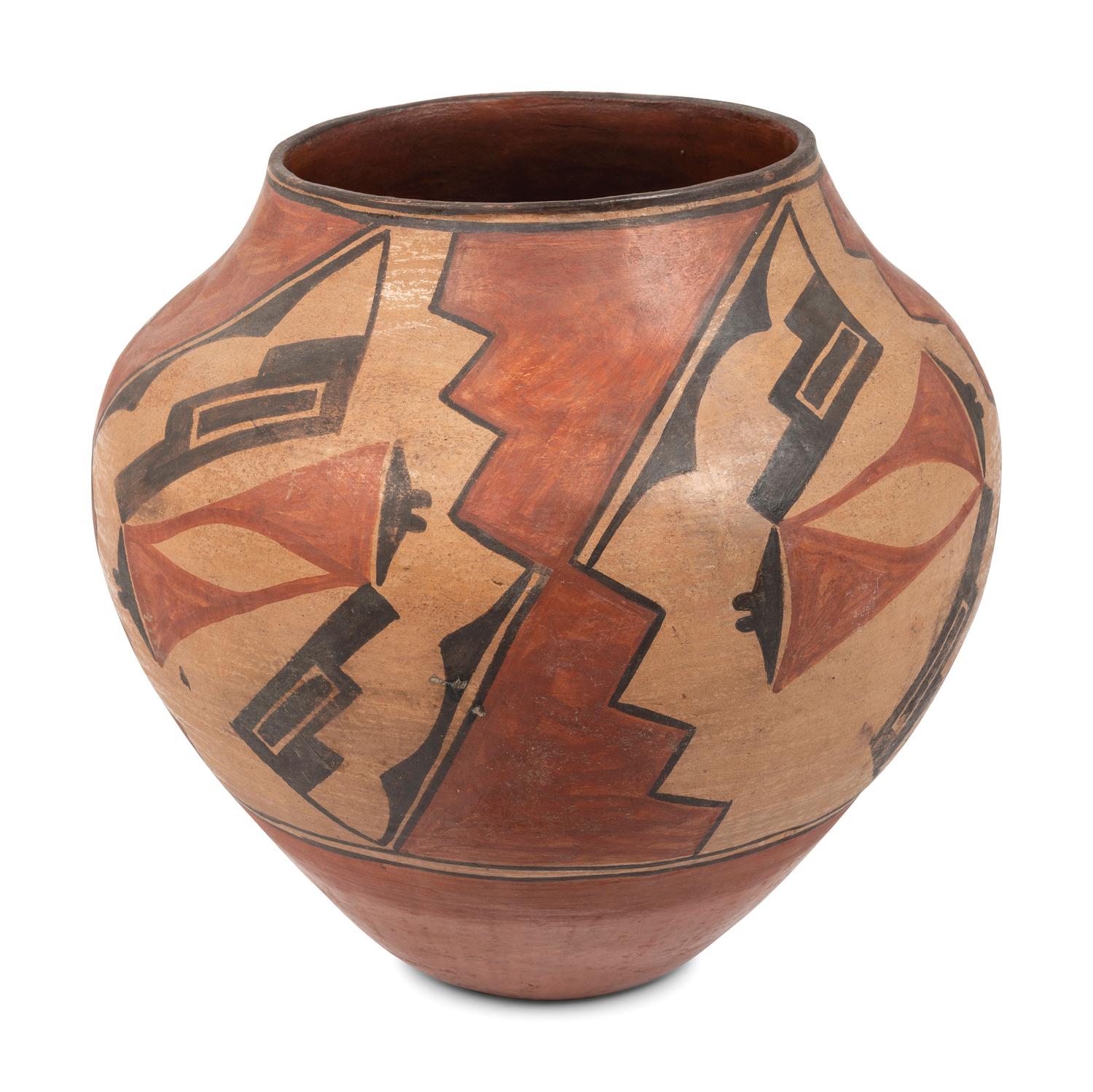 Zia Polychrome Pottery Jar