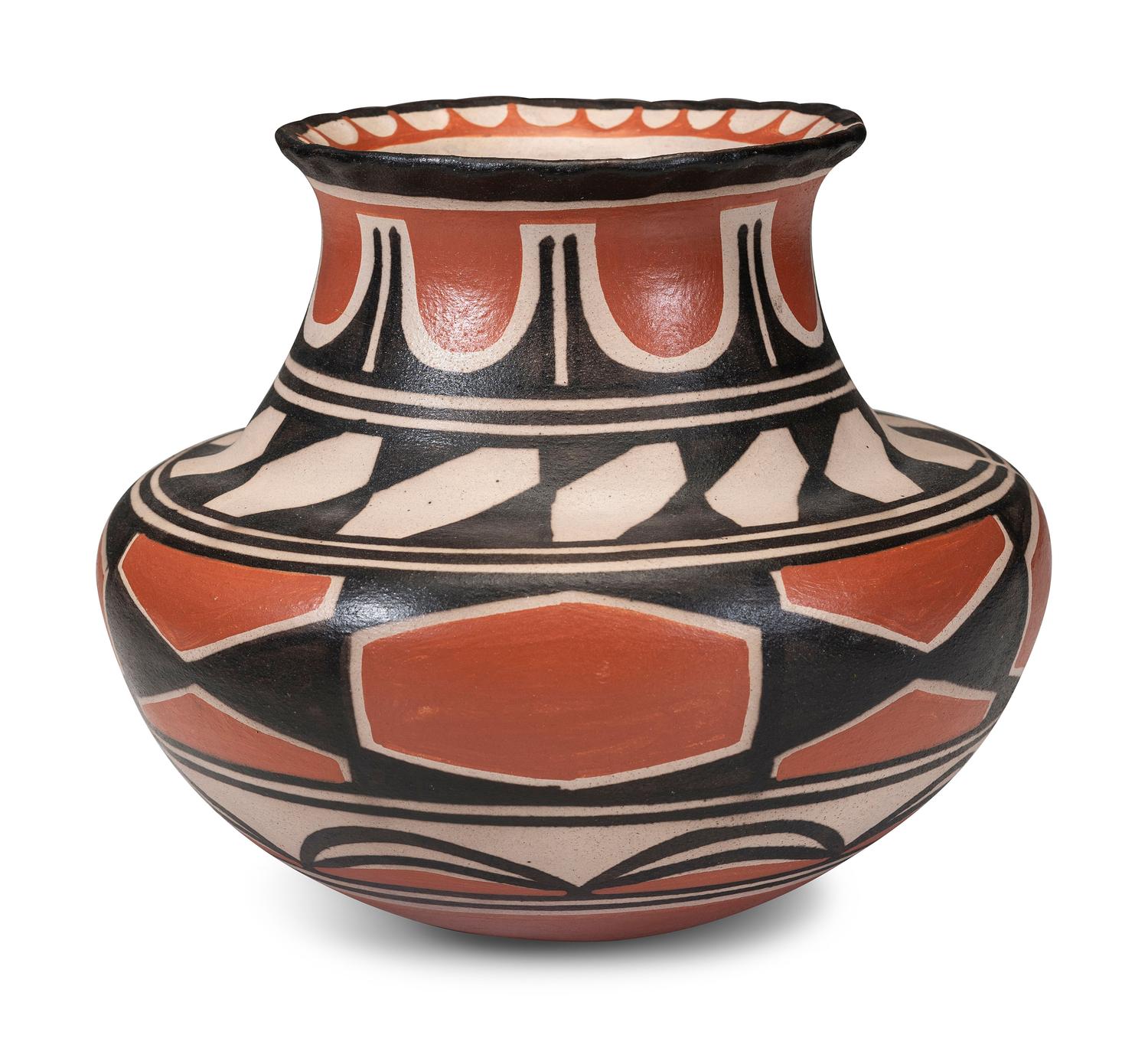 Polychrome Pottery Jar