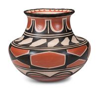 Polychrome Pottery Jar