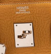 Hermès Natural Sable Clemence Birkin Handbag, 2008
