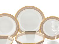 A Christian Dior Porcelain Dinner Service