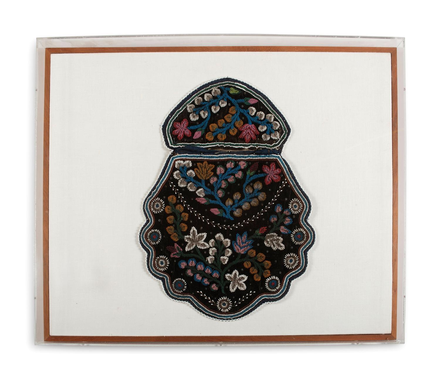 Eastern Woodlands Beaded Purse