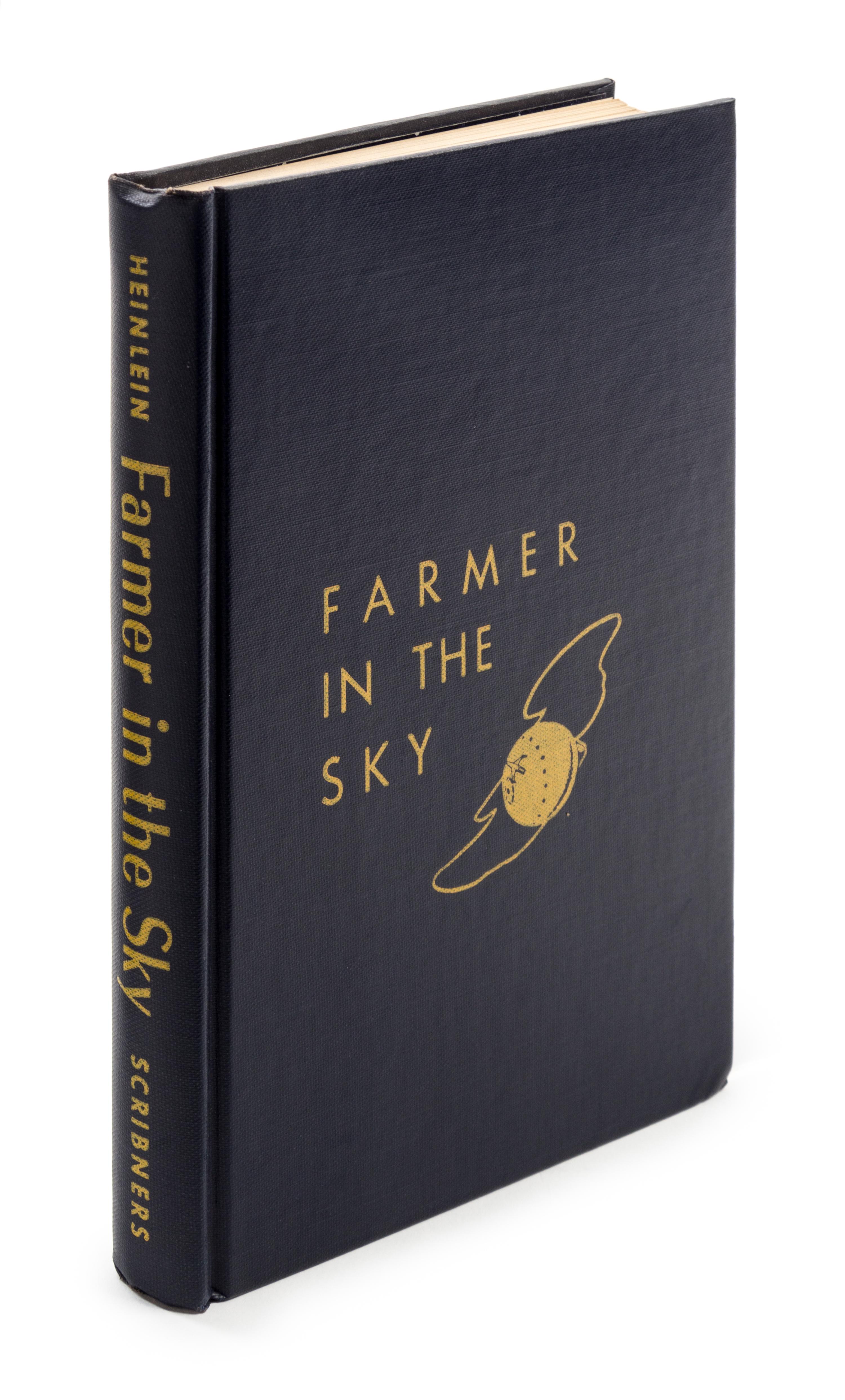 HEINLEIN, ROBERT A. Farmer in the Sky. New York, 1950. First edition, signed.
