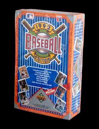 A Large Group of Unopened Baseball Card Material,