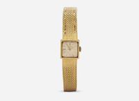 An 18K Yellow Gold Ladies Juvenia Bracelet Watch