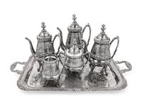A Reed & Barton Silver-Plate Six Piece Tea and Coffee Service