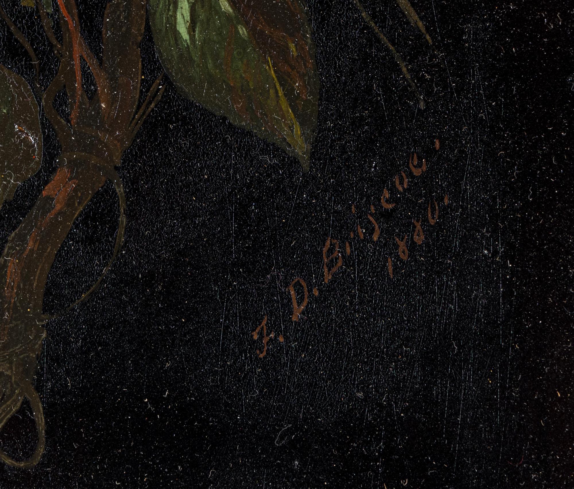 Still Life with Flowers (a pair of works), 1880