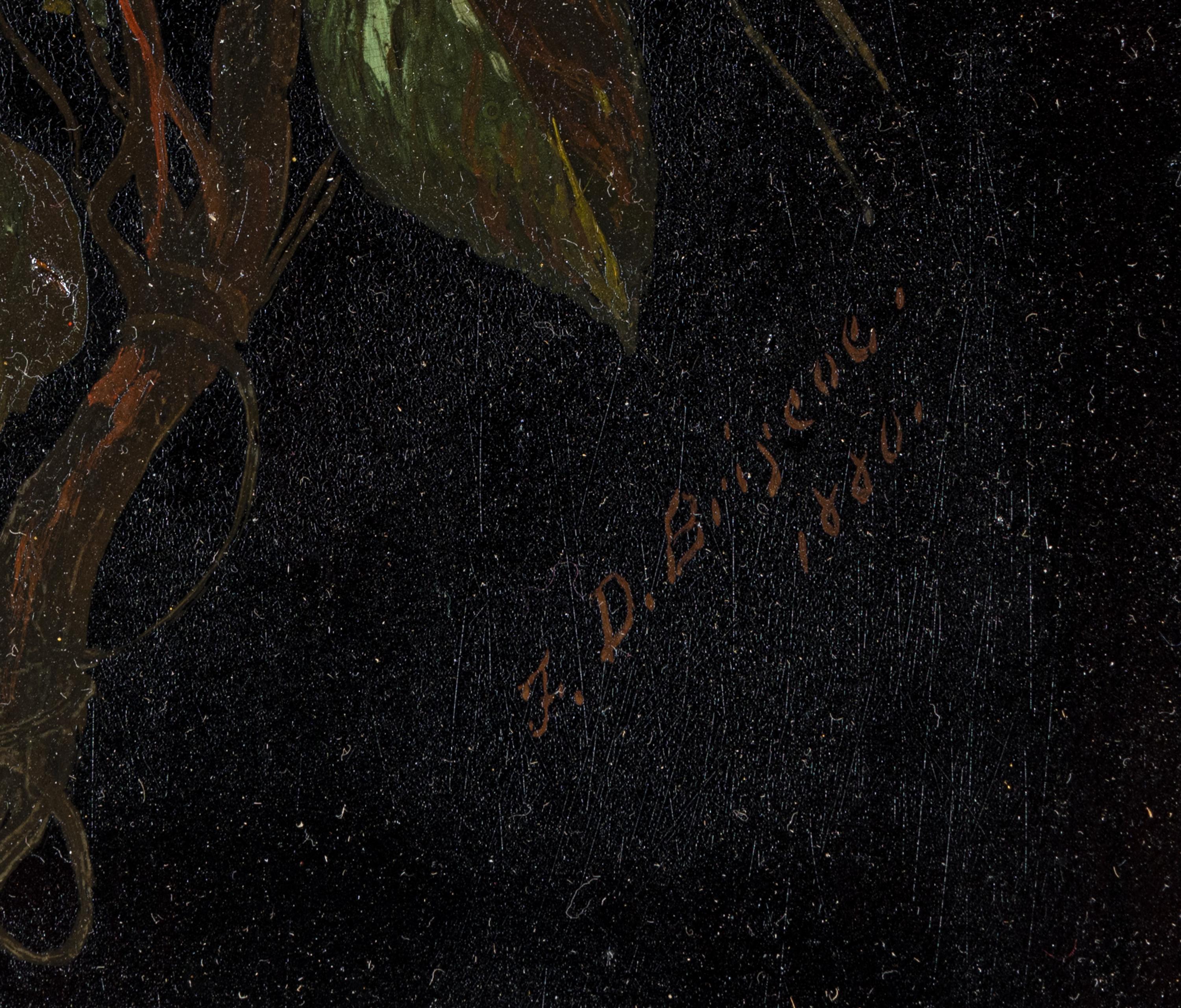 Still Life with Flowers (a pair of works), 1880