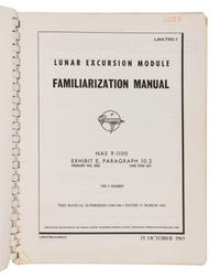 [NASA]. Lunar Excursion Module First Manned Lunar Landing Familiarization Manual . Grumman Aircraft Engineering Corporation, 15 October 1965.