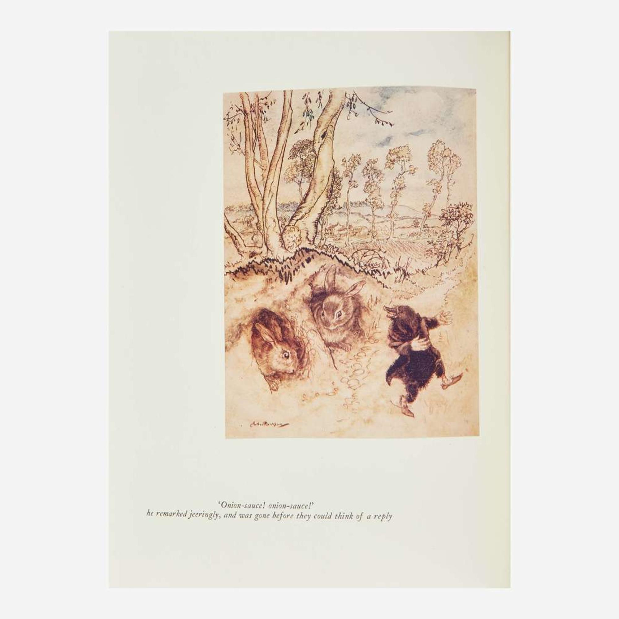 [Children's & Illustrated] [Rackham, Arthur] Grahame, Kenneth The Wind in the Willows