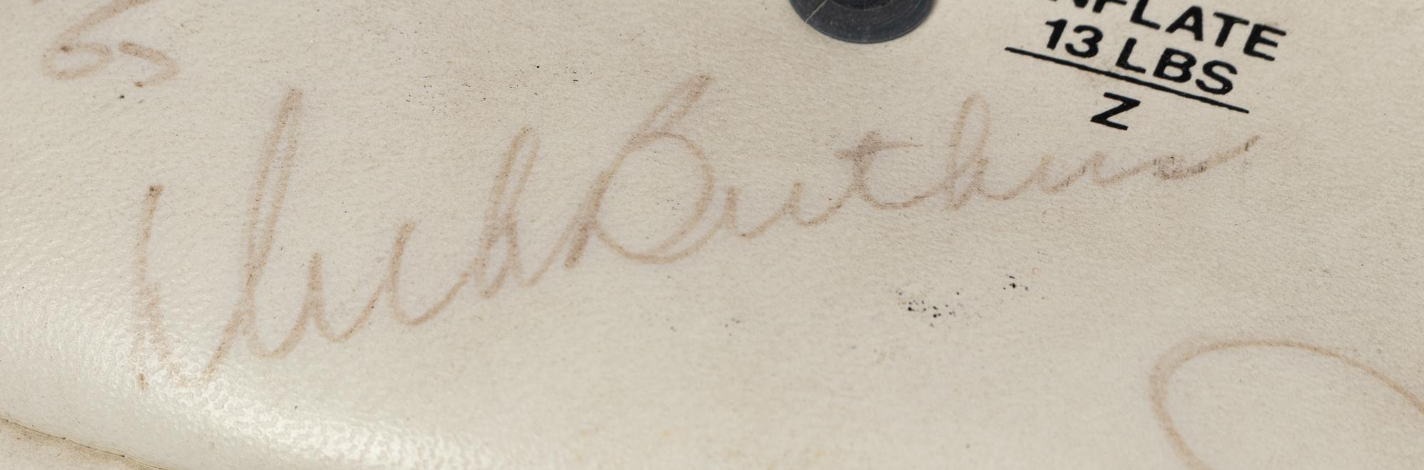 A Chicago Bears Multi Signed Autograph Football Including Walter Payton, Mike Ditka and Dick Butkus (Beckett Authentication Services BAS Certified),
