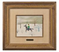 Chevauchée dans la Neige