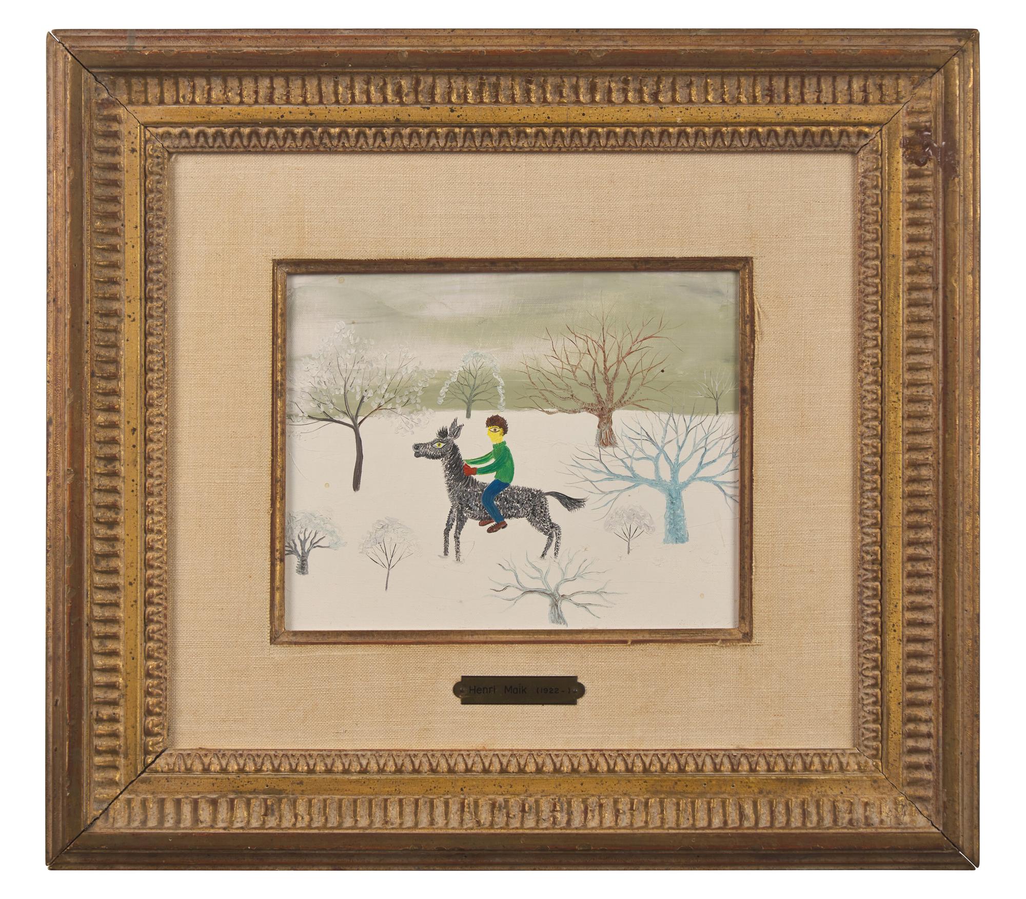 Chevauchée dans la Neige