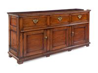 A George III Elm Sideboard Cabinet