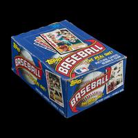 An Unopened Wax Box of 1984 Topps Baseball Cards