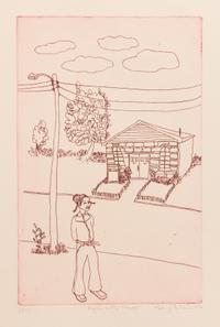 Benny Andrews, (American, 1930–2006), Phylis and the Church and Dreamers, 1976 (a pair of works)