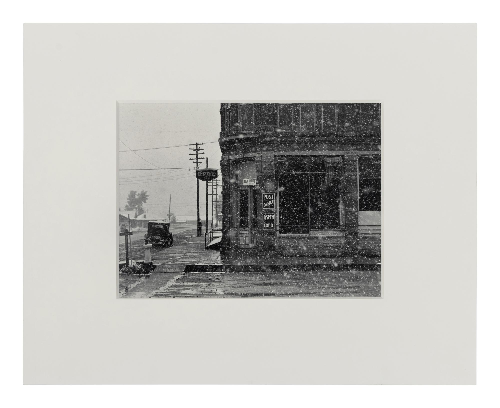 Marion Post Wolcott (1910-1990) Post Office, Aspen, Colorado, 1941