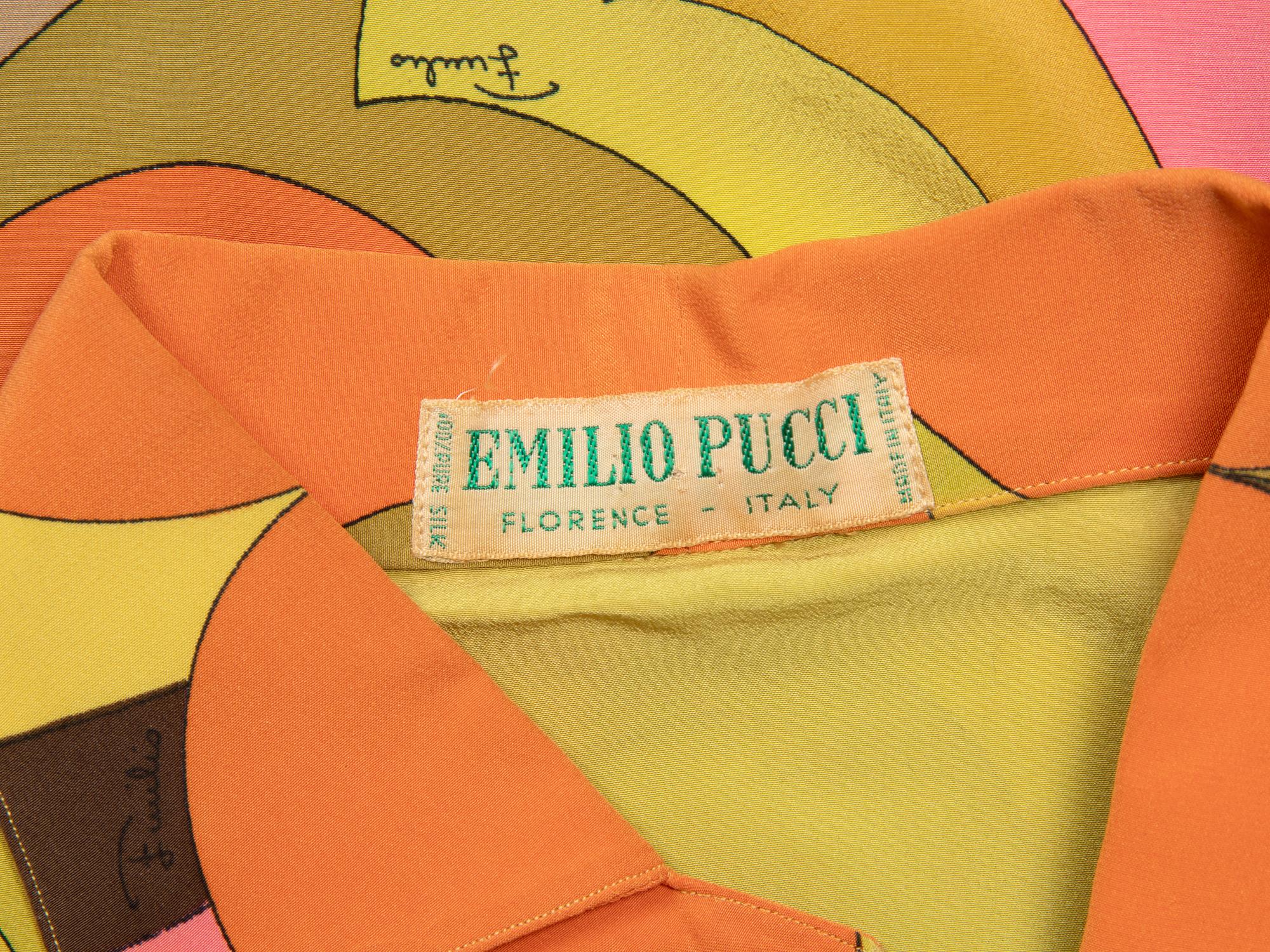 Emilio Pucci, Silk Blouse, 1960's